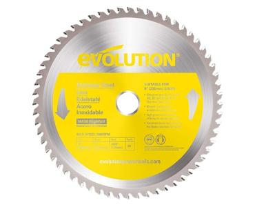 Evolution Power Tools 230  Stainless Steel Cutting Saw Blade