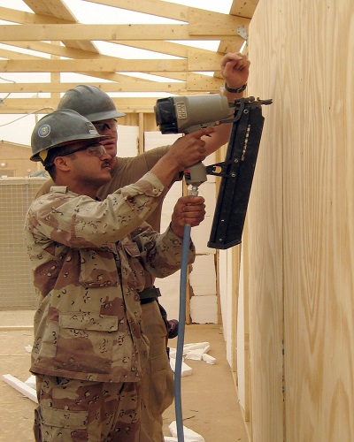 Installing Baseboards with Finishing Nails