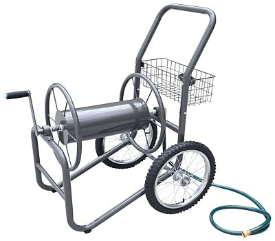 Liberty Garden 880-2 Industrial 2-Wheel Pneumatic Tires Garden Hose Reel Cart