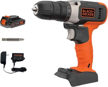 BLACK+DECKER BCD702C1 20V MAX Cordless Drill Kit