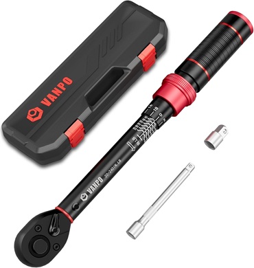 VANPO 1/4-inch Drive Click Torque Wrench