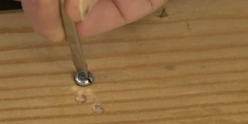 Flathead Screwdriver and Hammer Method