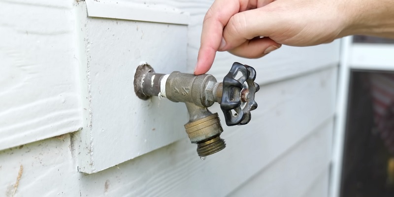 Repairing a Dripping Outdoor Spigot