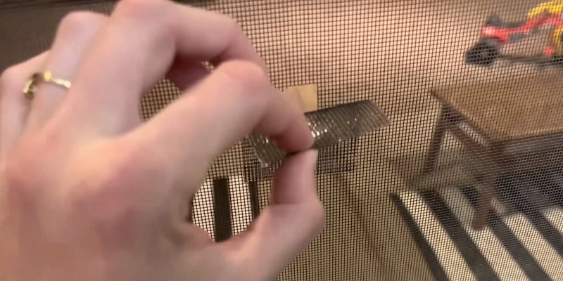 Repairing a Torn Window Screen