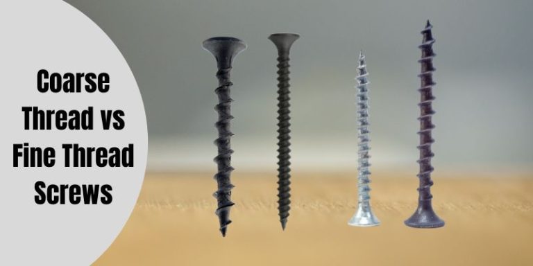 coarse thread and fine thread difference