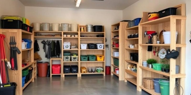 How to Build Garage Shelves From 2x4s