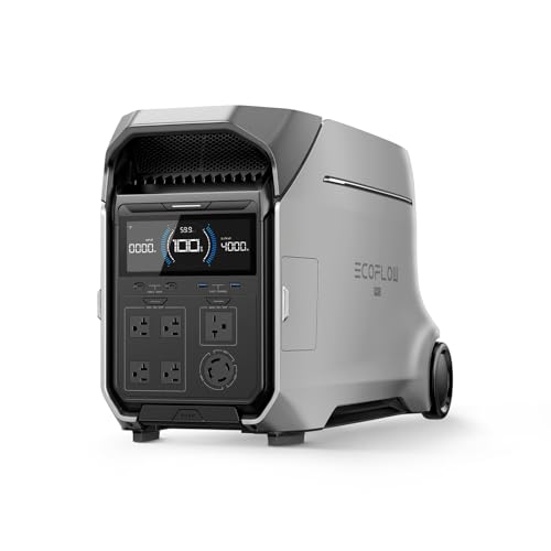 EF ECOFLOW DELTA Pro 3 Portable Power Station for Home Backup