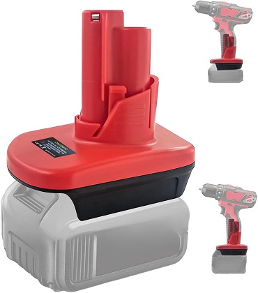 Milwaukee M18 to M-12 Battery Adapter