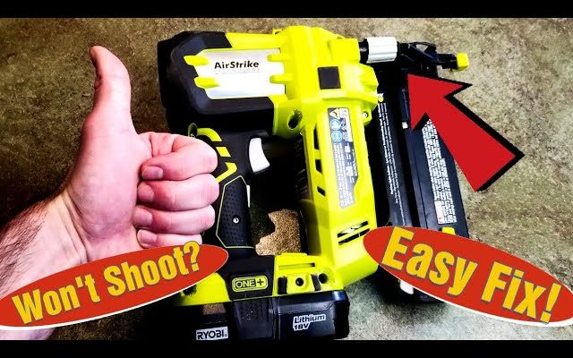 Why Is My Nail Gun Not Shooting Nails